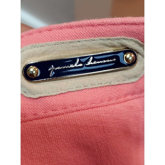 Pamela Henson Equestrian Solid Pink Cotton Skinny Fit Mid Rise Casual Pant XL - Picture 8 of 12